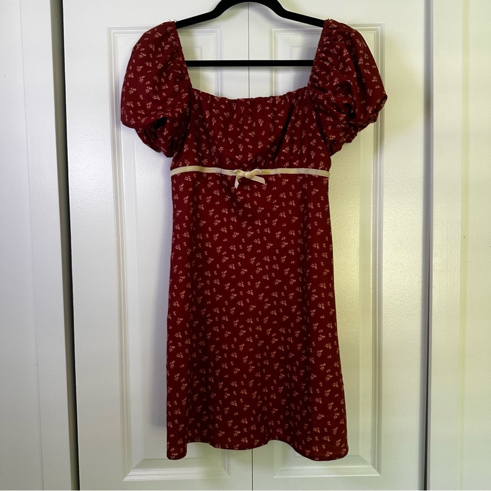 Altar’d State Jasper Floral Bow Dress Small Nwot — image 2 of 6